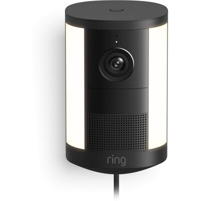 Ring spotlight camera 2k - met adapter - zwart Ring spotlight camera 2k - met adapter - zwart