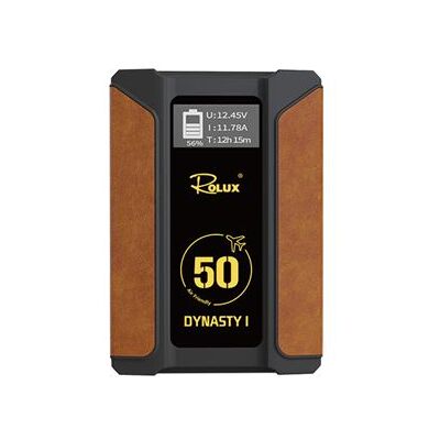 Rolux v-mount accu dynasty i 50wh 14,8v 3450mah Rolux v-mount accu dynasty i 50wh 14,8v 3450mah