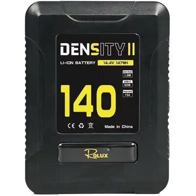 Rolux v-mount accu density ii 140wh 14,8v 10050mah Rolux v-mount accu density ii 140wh 14,8v 10050mah