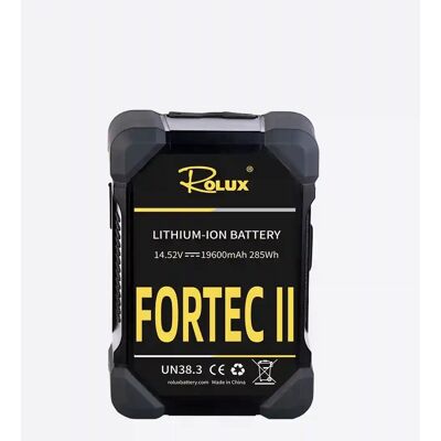 Rolux v-mount accu fortec ii 282wh 14,4v 19400mah Rolux v-mount accu fortec ii 282wh 14,4v 19400mah