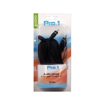 Enzo pro-1 audio 2 tulp male -> 2 tulp male 10 meter - 9206100 Enzo pro-1 audio 2 tulp male -> 2 tulp male 10 meter - 9206100