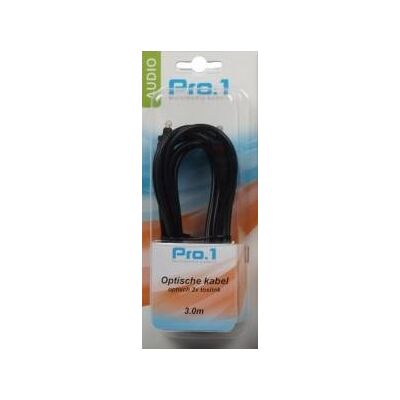Enzo pro-1 optisch 2x toslink 3 meter - 9260500 Enzo pro-1 optisch 2x toslink 3 meter - 9260500