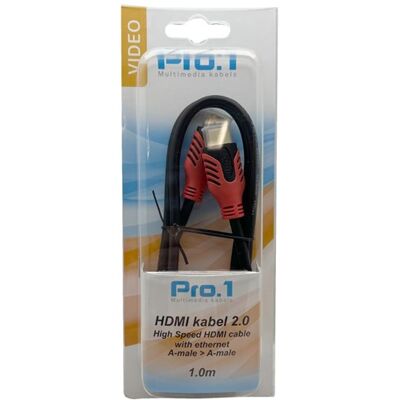 Enzo pro-1 hdmi kabel 1 meter 1.4 - 9284040 Enzo pro-1 hdmi kabel 1 meter 1.4 - 9284040