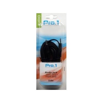 Enzo pro-1 audio jack 3,5 -> jack 3,5 stereo 5 meter 9209105 Enzo pro-1 audio jack 3,5 -> jack 3,5 stereo 5 meter 9209105