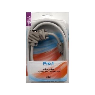 Enzo pro-1 vga kabel male -> male 3 meter - 9276095 Enzo pro-1 vga kabel male -> male 3 meter - 9276095