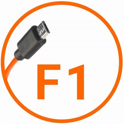 MIOPS Fujifilm F1 Oranje Ontstekingskabel - Camera Accessoire MIOPS Fujifilm F1 Oranje Ontstekingskabel - Camera Accessoire