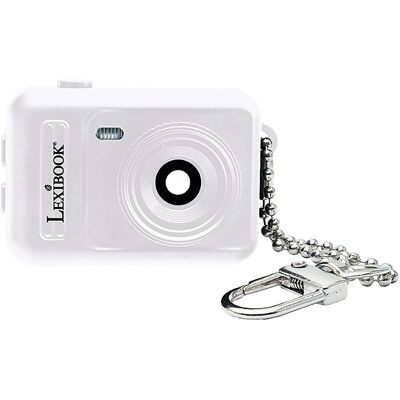 Lexibook Sleutelhanger miniatuur digitale camera wit met ingebouwd flashgeheugen Wit Lexibook Sleutelhanger miniatuur digitale camera wit met ingebouwd flashgeheugen Wit