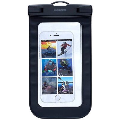 Ugreen lp716 serie - waterdichte hoes - ipx8 - zwart - geschikt voor smartphones Ugreen lp716 serie - waterdichte hoes - ipx8 - zwart - geschikt voor smartphones