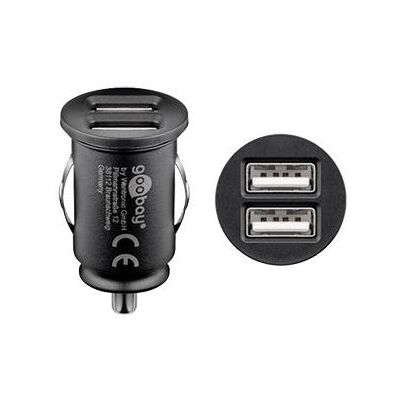 Enzo mobilize usb autolader 2400ma zwart + usb-c kabel 1m 9540128 Enzo mobilize usb autolader 2400ma zwart + usb-c kabel 1m 9540128
