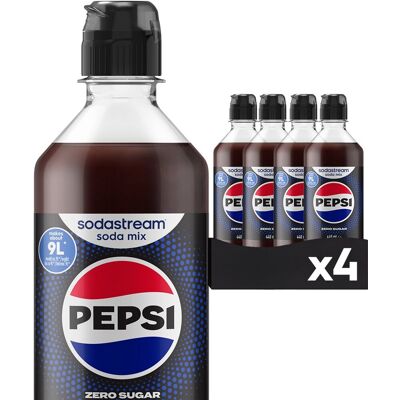 SodaStream pepsi zero siroop 4 x 440ml SodaStream pepsi zero siroop 4 x 440ml