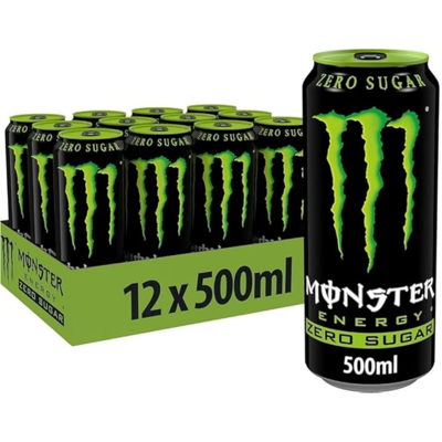 Monster Cable energy zero sugar blik (12x 500ml) Monster Cable energy zero sugar blik (12x 500ml)