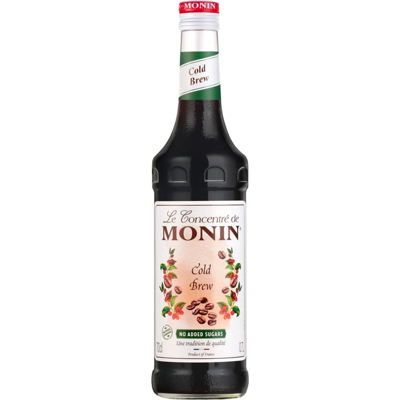 Monin Cold Brew Concentraat - 700ml - Rijke Koffiesmaak Monin Cold Brew Concentraat - 700ml - Rijke Koffiesmaak