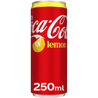 Coca-Cola Coca cola lemon blik (12x 250 ml) Coca-Cola Coca cola lemon blik (12x 250 ml)