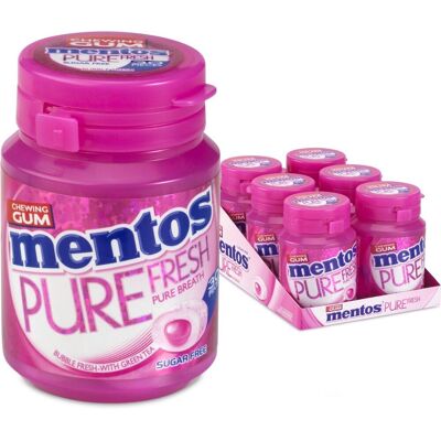 Mentos kauwgom pure fresh bubblefresh (6x 30 stuks) Mentos kauwgom pure fresh bubblefresh (6x 30 stuks)