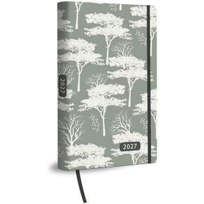 Comello Compact agenda 16-maands forest silhouettes 2027 Comello Compact agenda 16-maands forest silhouettes 2027