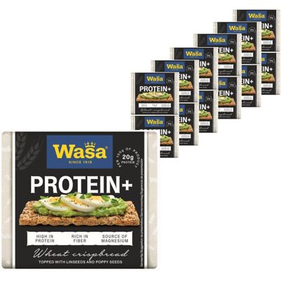 Wasa protein+ knäckebröd - 12x200g Wasa protein+ knäckebröd - 12x200g