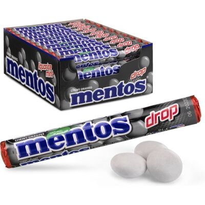 Mentos drop - snoep - vegan - 1x40rollen Mentos drop - snoep - vegan - 1x40rollen