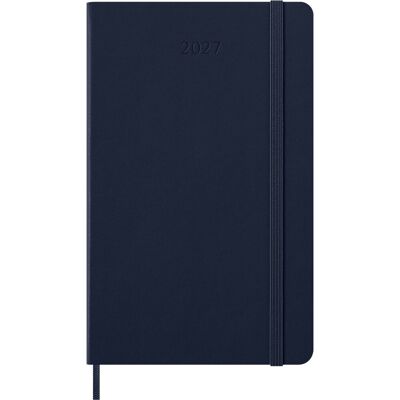 Moleskine 12 maanden agenda - 2027 - wekelijks - large - harde kaft - saffier blauw Moleskine 12 maanden agenda - 2027 - wekelijks - large - harde kaft - saffier blauw