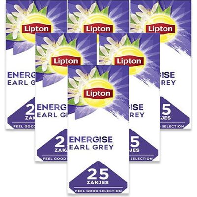 Lipton feel good selection thee earl grey (6×25 stuks) Lipton feel good selection thee earl grey (6×25 stuks)