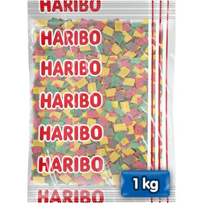 Haribo pasta frutta f!zz - zuur snoep in fruitsmaken - 1kg zak Haribo pasta frutta f!zz - zuur snoep in fruitsmaken - 1kg zak