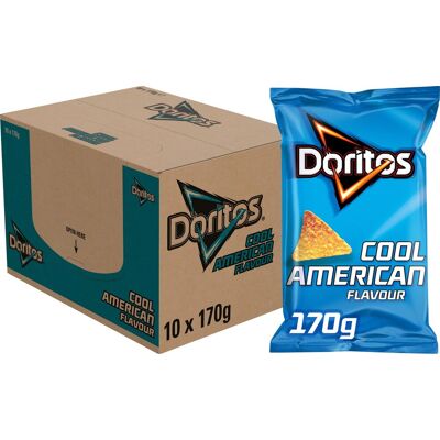 Doritos cool american - tortilla chips - 10 x 170 gram Doritos cool american - tortilla chips - 10 x 170 gram