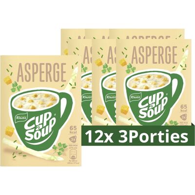 Knorr cup a soup - asperge - zonder smaakversterkers, kleurstoffen en conserveermiddelen - 36 porties Knorr cup a soup - asperge - zonder smaakversterkers, kleurstoffen en conserveermiddelen - 36 porties