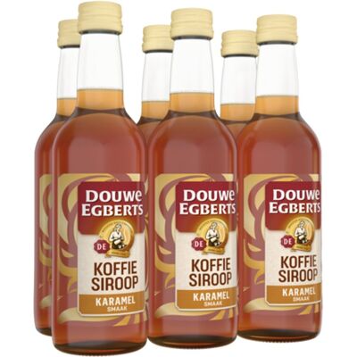 Douwe Egberts siroop karamel (6x 250 ml) Douwe Egberts siroop karamel (6x 250 ml)