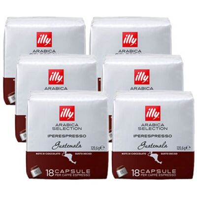 Illy - Iperespresso Guatemala Arabica - Koffie capsules Illy - Iperespresso Guatemala Arabica - Koffie capsules