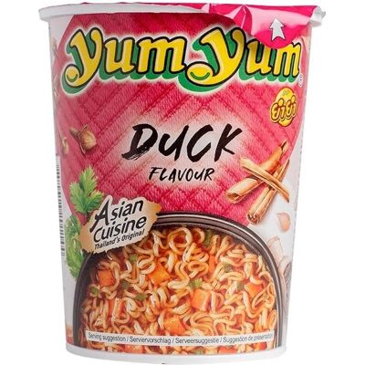 Yum Yum peking eend bami soep cup 12x Yum Yum peking eend bami soep cup 12x