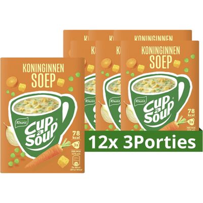 Knorr cup a soup - koninginnen - zonder smaakversterkers, kleurstoffen en conserveermiddelen - 36 porties Knorr cup a soup - koninginnen - zonder smaakversterkers, kleurstoffen en conserveermiddelen - 36 porties