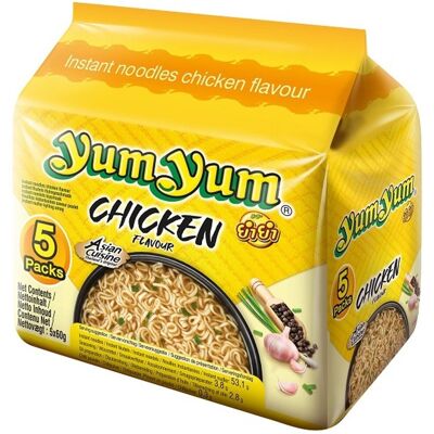 Yum Yum kip bami soep 5-pack 5x60g 6x Yum Yum kip bami soep 5-pack 5x60g 6x
