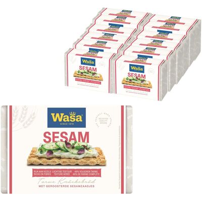 Wasa sesam knäckebröd - 12 x 250g Wasa sesam knäckebröd - 12 x 250g