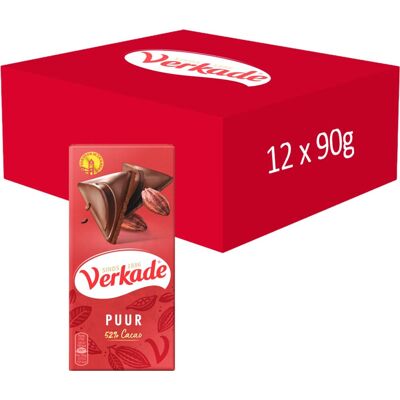 Verkade reep puur (12x 90g) Verkade reep puur (12x 90g)
