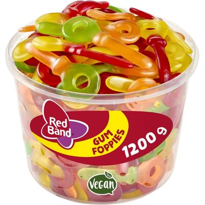Red Band gum foppies - snoep sleutels - pret & fun - silo 100 st Red Band gum foppies - snoep sleutels - pret & fun - silo 100 st