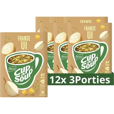 Knorr cup a soup - franse ui - zonder toegevoegde smaakversterkers en kunstmatige kleurstoffen - 36 porties Knorr cup a soup - franse ui - zonder toegevoegde smaakversterkers en kunstmatige kleurstoffen - 36 porties