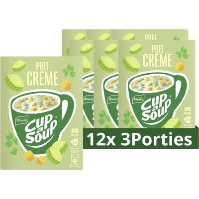 Knorr cup a soup - prei crème - zonder smaakversterkers, kleurstoffen en conserveermiddelen - 36 porties Knorr cup a soup - prei crème - zonder smaakversterkers, kleurstoffen en conserveermiddelen - 36 porties
