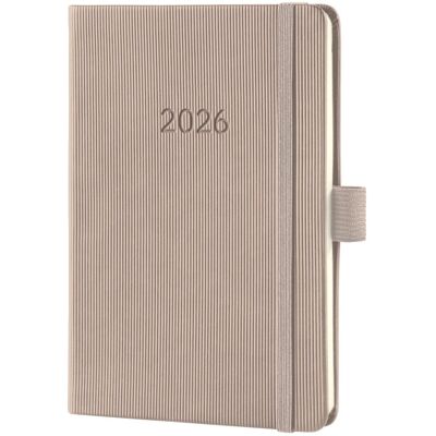 Sigel weekagenda 2026 conceptum formaat a6 taupe hardcover Sigel weekagenda 2026 conceptum formaat a6 taupe hardcover