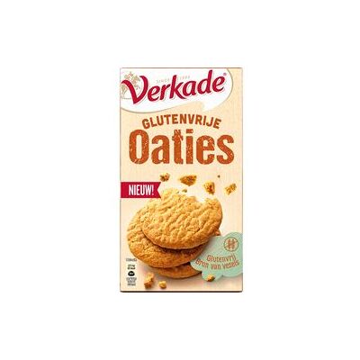 Koekjes Verkade Glutenvrije Oaties Naturel 160 g Koekjes Verkade Glutenvrije Oaties Naturel 160 g