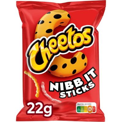 Cheetos nibb-it sticks naturel - chips - 24 x 22 gram Cheetos nibb-it sticks naturel - chips - 24 x 22 gram