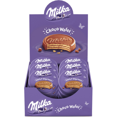 Milka chocowafer single (30x 30gr) Milka chocowafer single (30x 30gr)