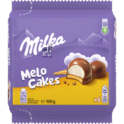 Milka melo-cakes (12x 100gr) Milka melo-cakes (12x 100gr)