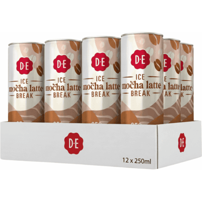 Douwe Egberts ice mocha latte (12x 250ml) Douwe Egberts ice mocha latte (12x 250ml)