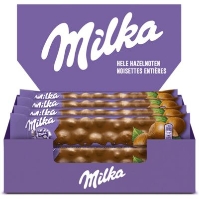 Milka bar hazelnoot (30x45gr) Milka bar hazelnoot (30x45gr)