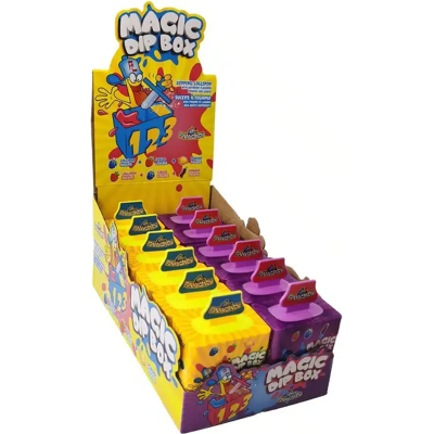 Funny Candy Lollipop met poeder en vloeibaar snoep (12x 61gr) Funny Candy Lollipop met poeder en vloeibaar snoep (12x 61gr)