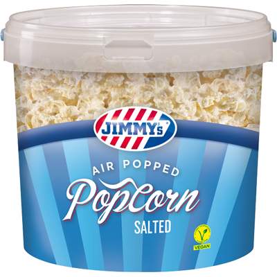 Jimmy's Jimmys popcorn zout emmer (12x 140gr) Jimmy's Jimmys popcorn zout emmer (12x 140gr)