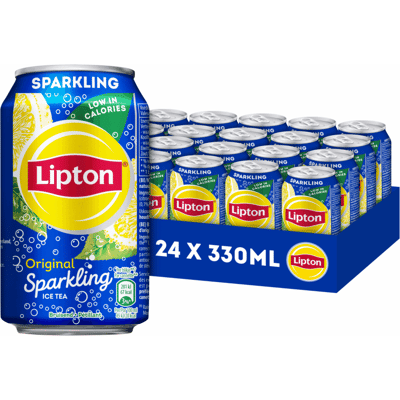 Lipton ice tea sparkling (24x 33cl) Lipton ice tea sparkling (24x 33cl)