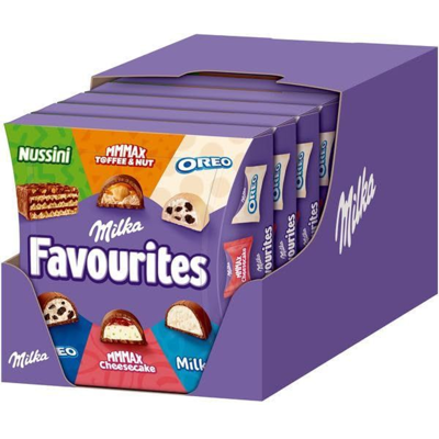 Milka favourites pralines (8x 141g) Milka favourites pralines (8x 141g)