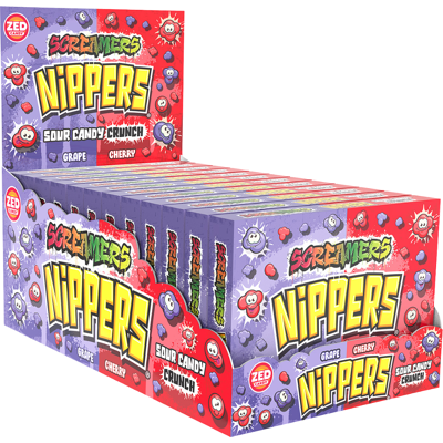 Zed Candy Nippers grape & cherry pocket (16 stuks) Zed Candy Nippers grape & cherry pocket (16 stuks)
