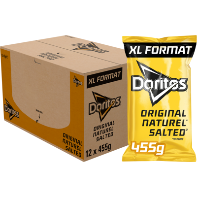 Doritos naturel tortilla chips (12x 455gr) Doritos naturel tortilla chips (12x 455gr)