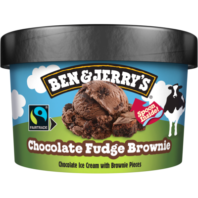Ben & Jerry's shortie chocolate fudge brownie (12x 100 ml) Ben & Jerry's shortie chocolate fudge brownie (12x 100 ml)